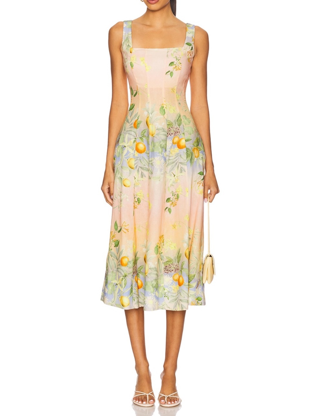 NWT Yumi Kim Sienna Dress in Coastal Grove Sunset
